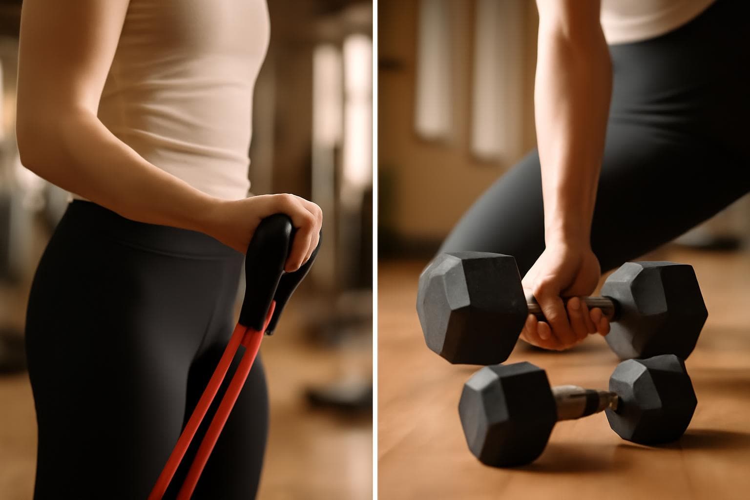 Resistance Bands vs Free Weights: Which Is Right for Your Fitness Goals?